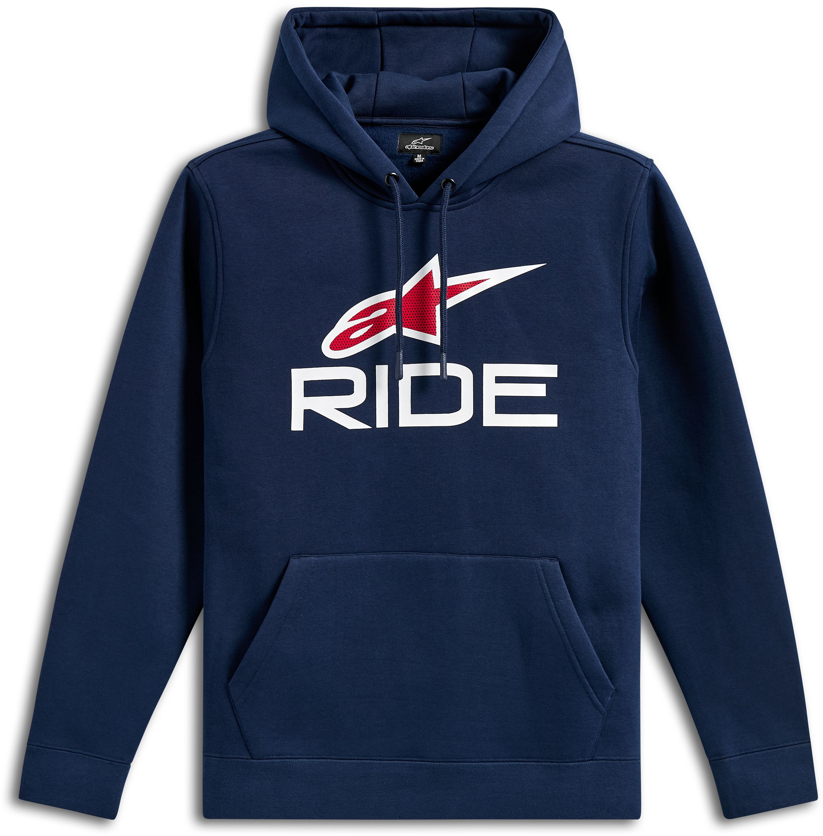 ALPINESTARS Ride Hoodie V3 Marineblauw-Wit-Rood