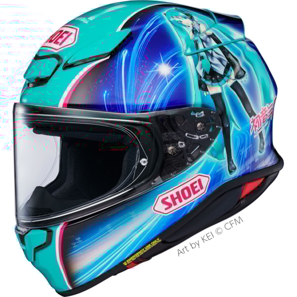 SHOEI NXR2 Hatsune Miku TC-4