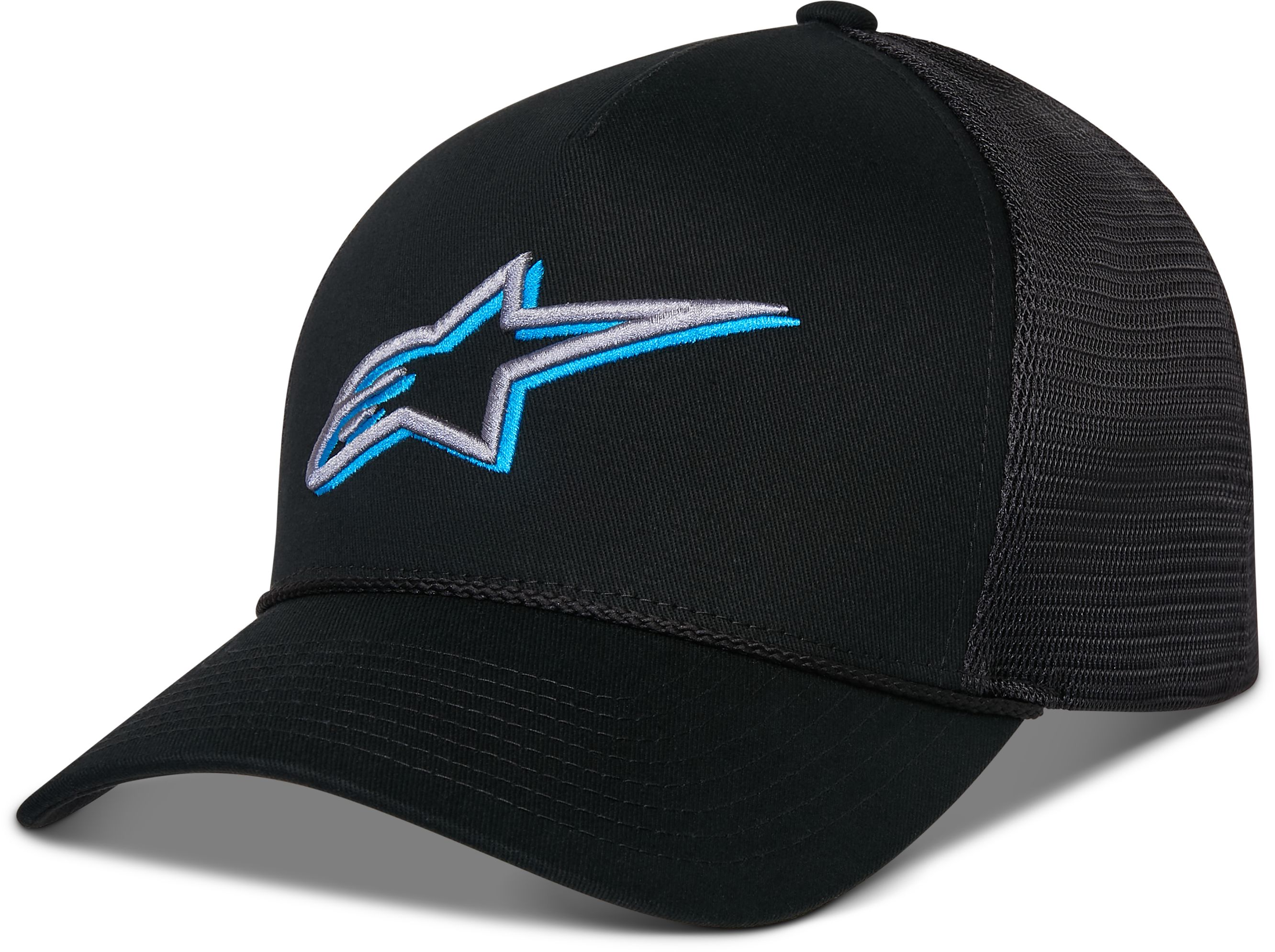 Casquettes et bonnets ALPINESTARS Ageless Shadow Trucker Hat Noir-Noir