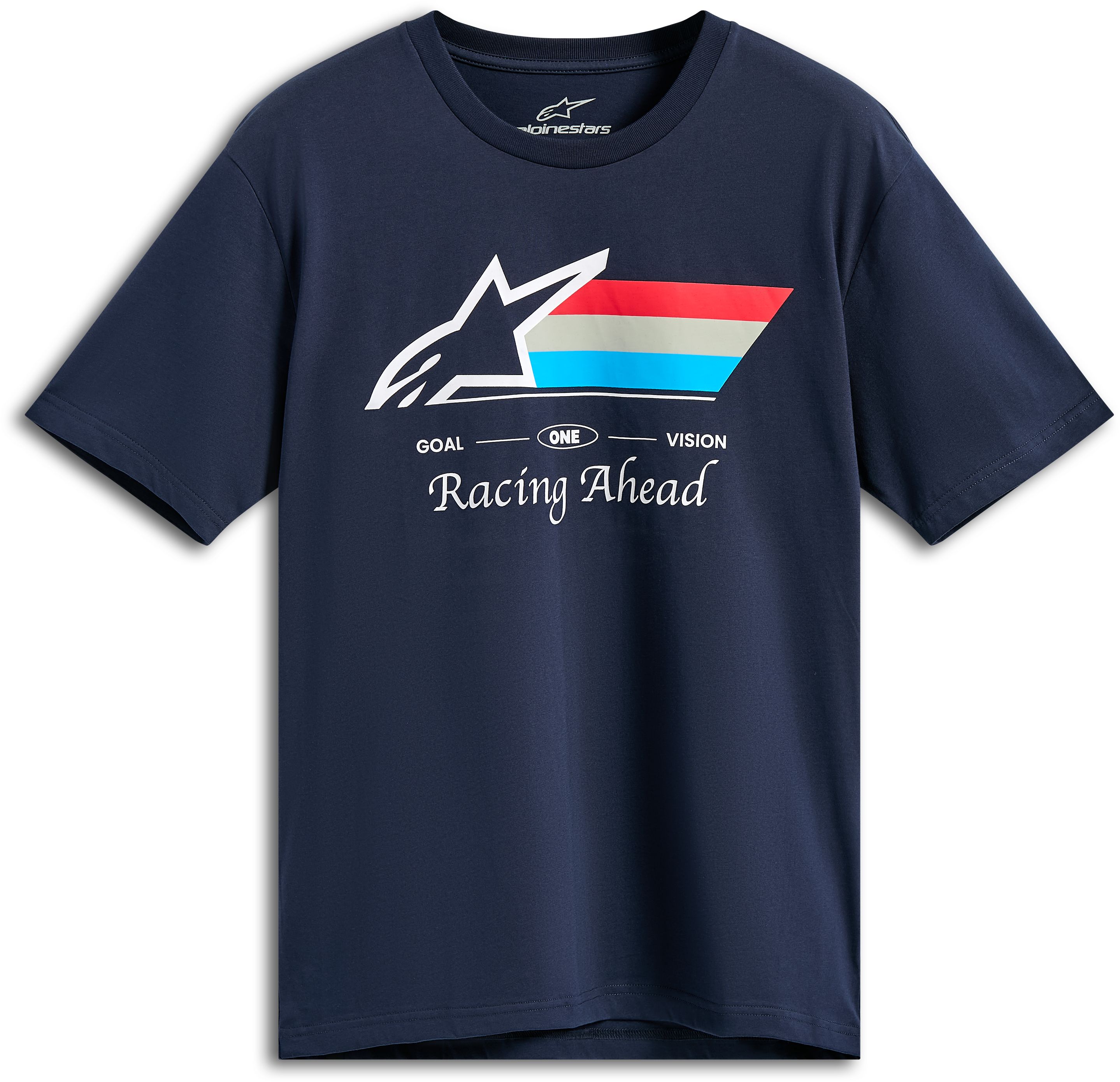 T-shirts et sweaters ALPINESTARS Trifecta SS CSF Tee Bleu Marine