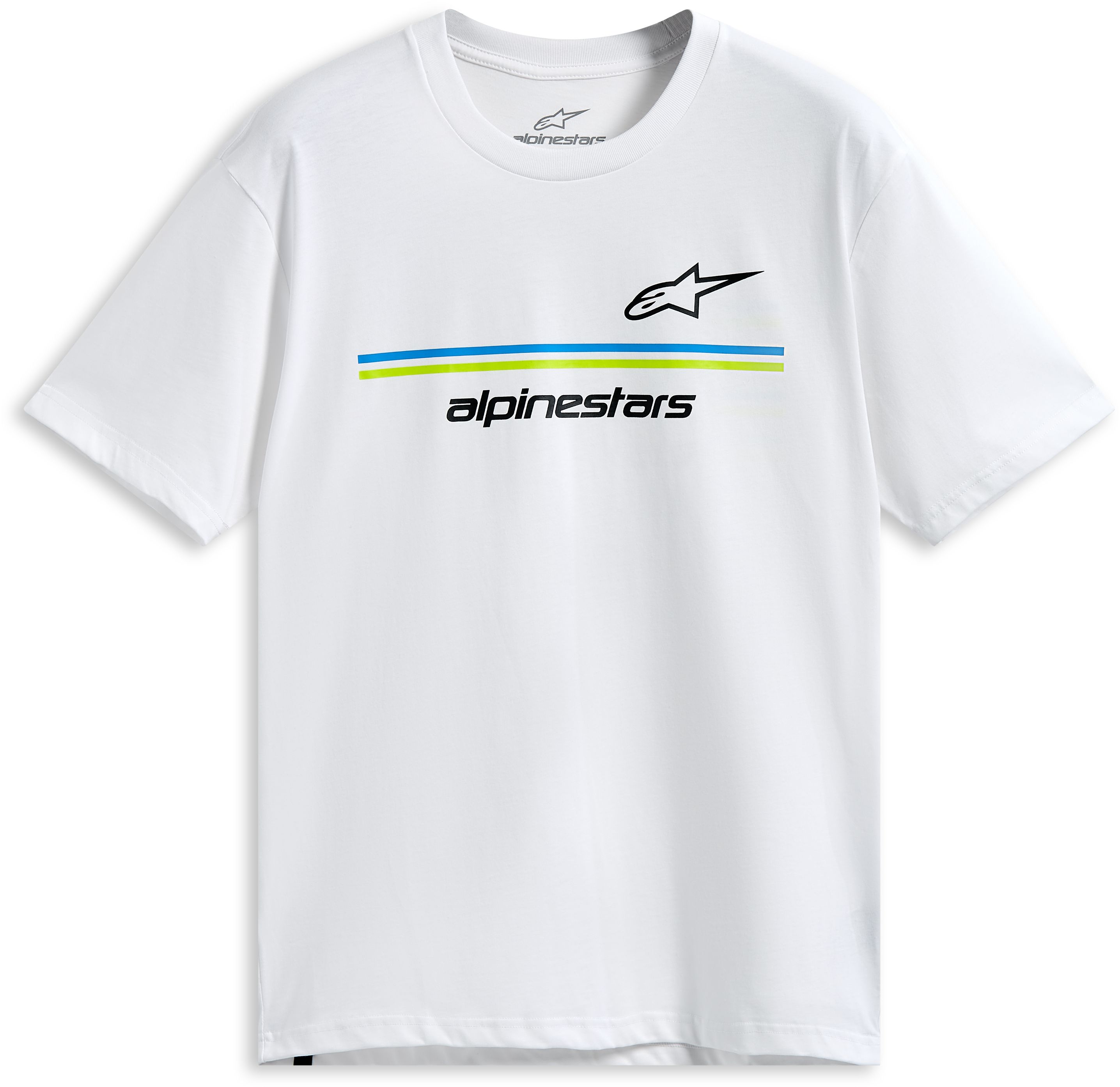 T-shirts en sweaters ALPINESTARS Lanes SS CSF Tee Wit