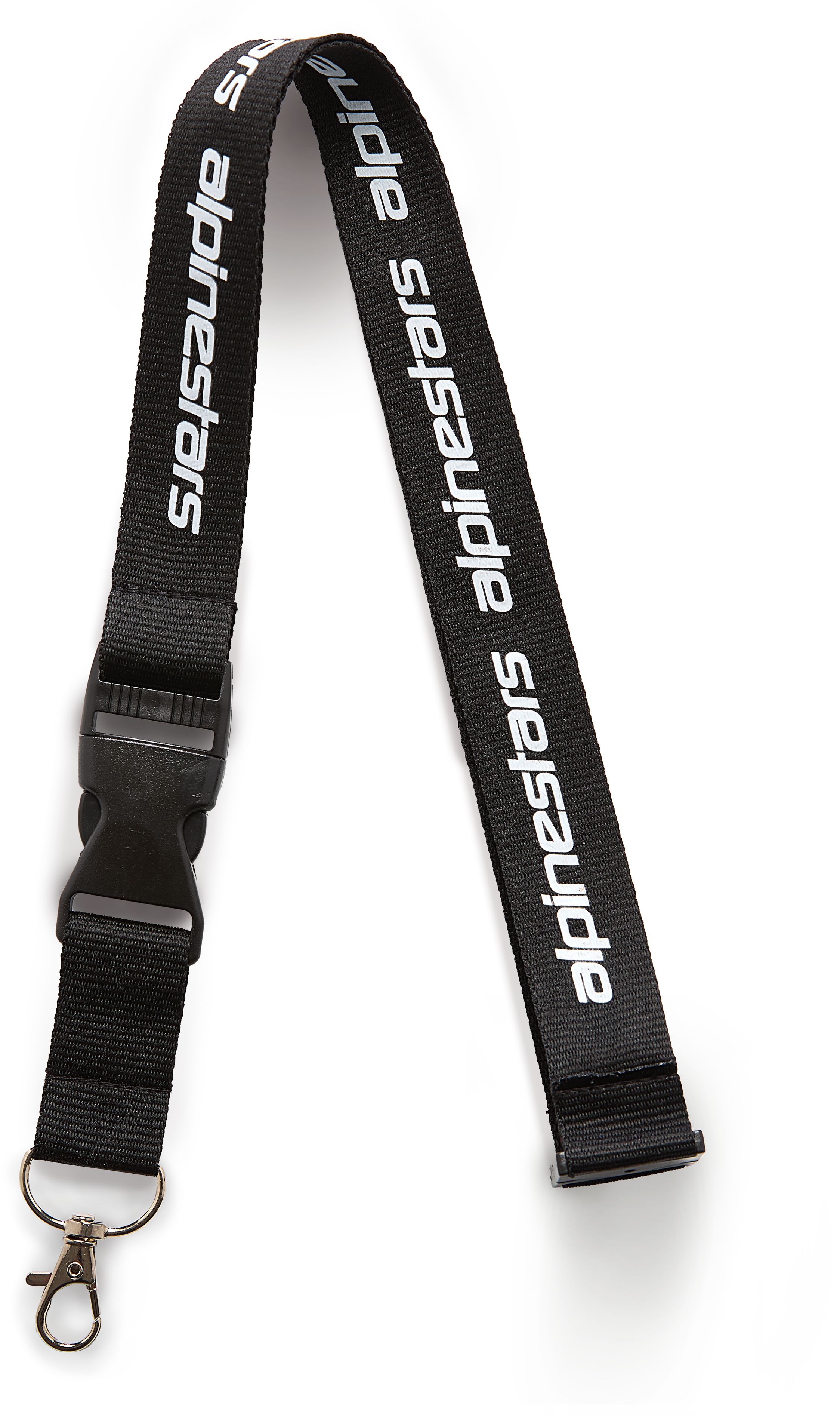 Sleutelhangers ALPINESTARS Linear Lanyard Zwart-Wit