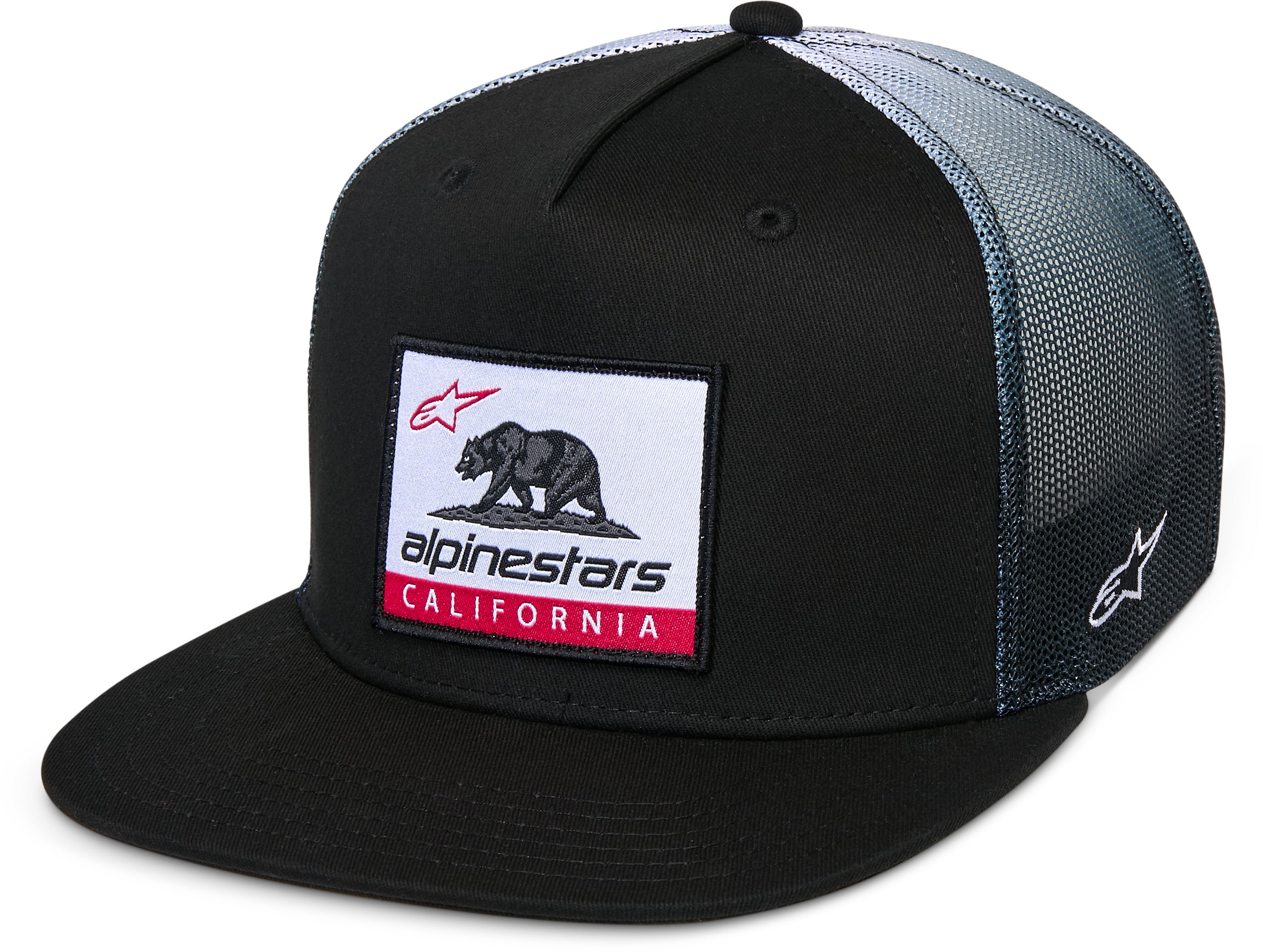 ALPINESTARS Cali Gradient Trucker Hat Zwart-Wit