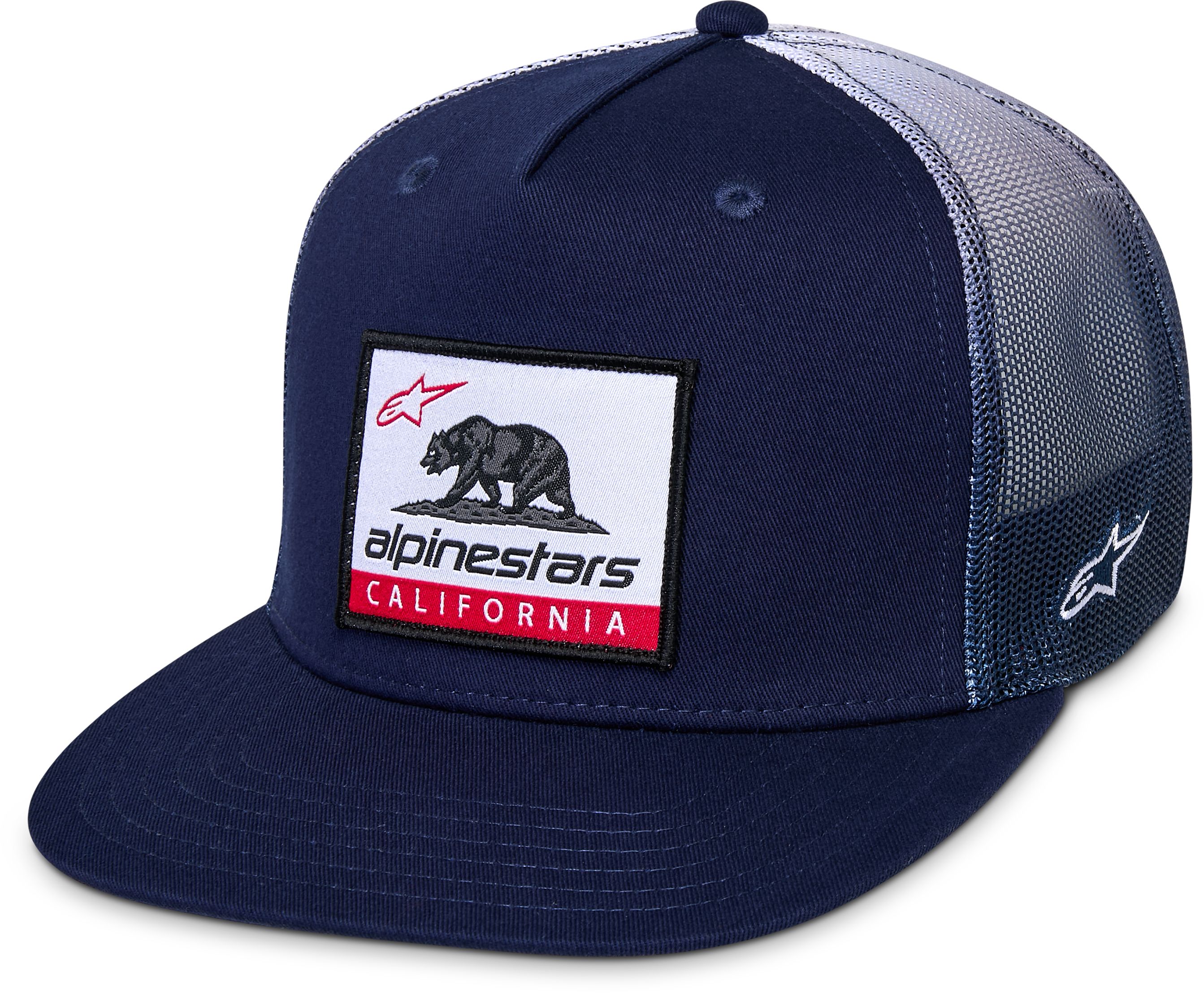 ALPINESTARS Cali Gradient Trucker Hat Bleu Marine-Blanc