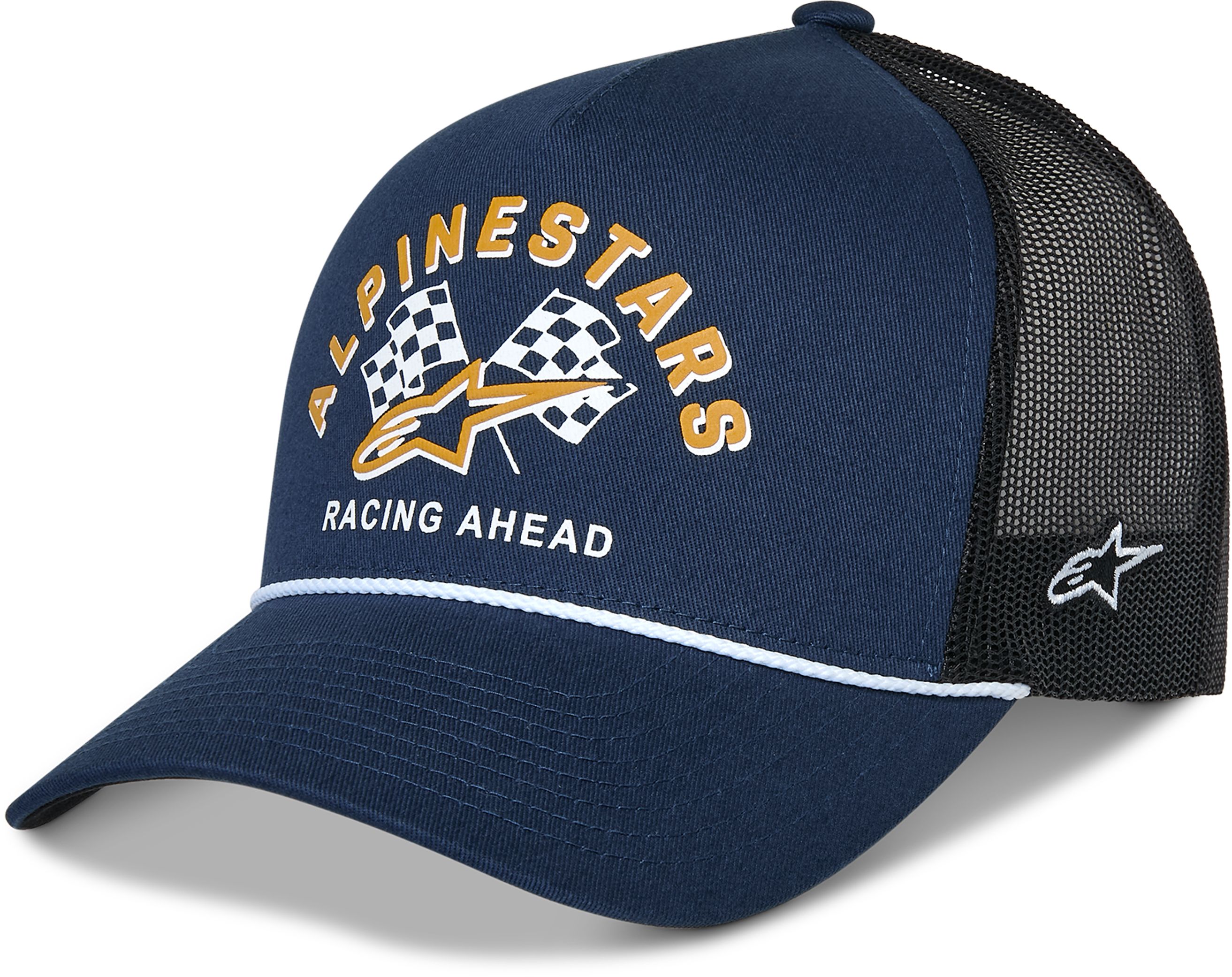 Caps and beanies ALPINESTARS Finisher Trucker Hat Navy-Black