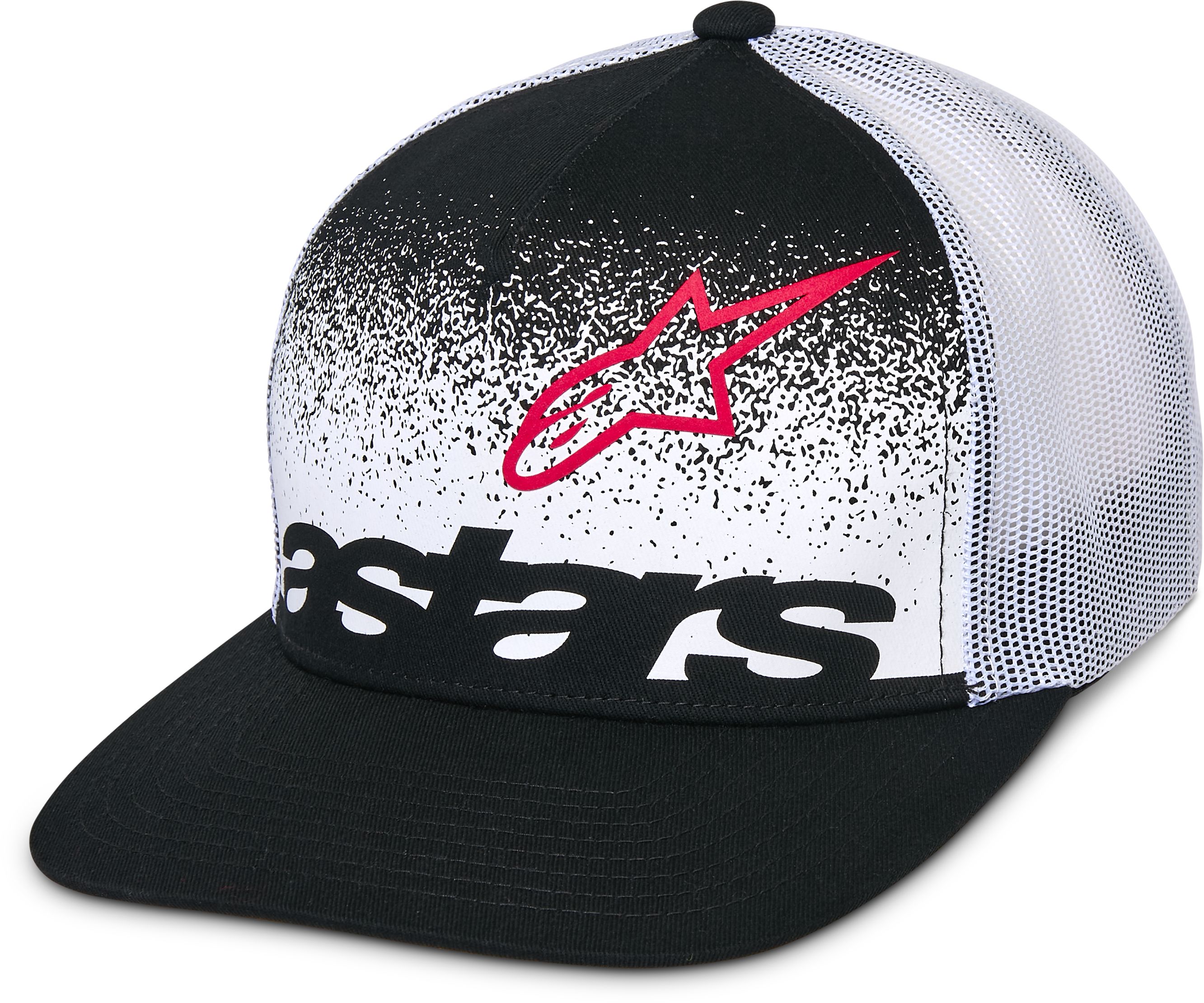 Casquettes et bonnets ALPINESTARS Component Trucker Hat Noir-Blanc