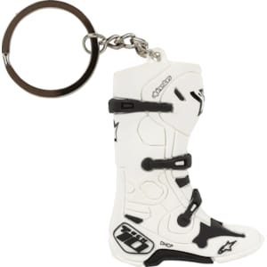 Sleutelhangers ALPINESTARS New Tech 10 Boot Keyfob Wit