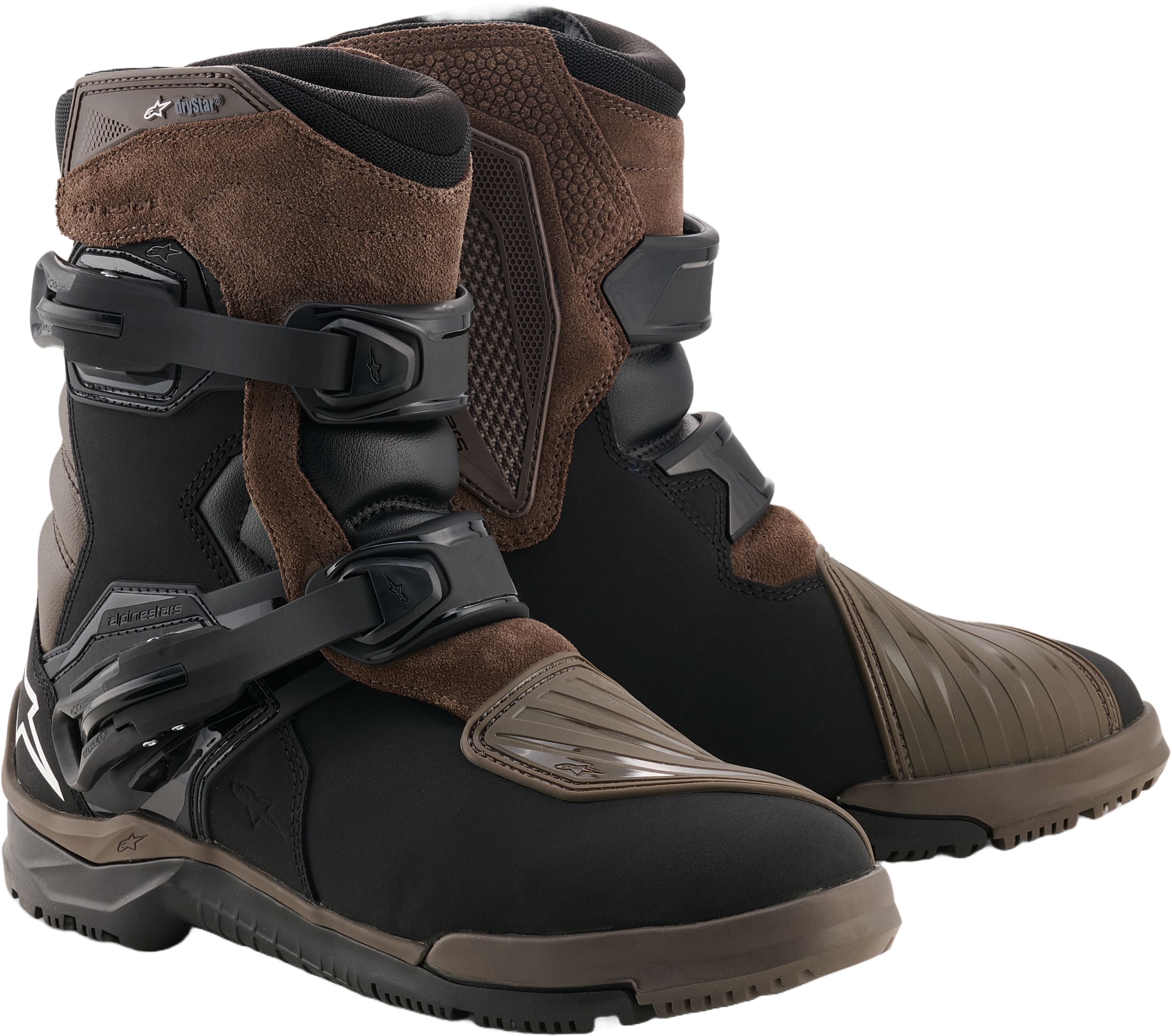 Adventure motorlaarzen ALPINESTARS Belize V2 Drystar Boots Bruin-Zwart