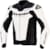Men's leather motorcycle jacket ALPINESTARS GP Force V2 White-Black