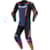 2-piece motor suit ALPINESTARS GP Force V2 2PC Black-Blue-Red Fluo