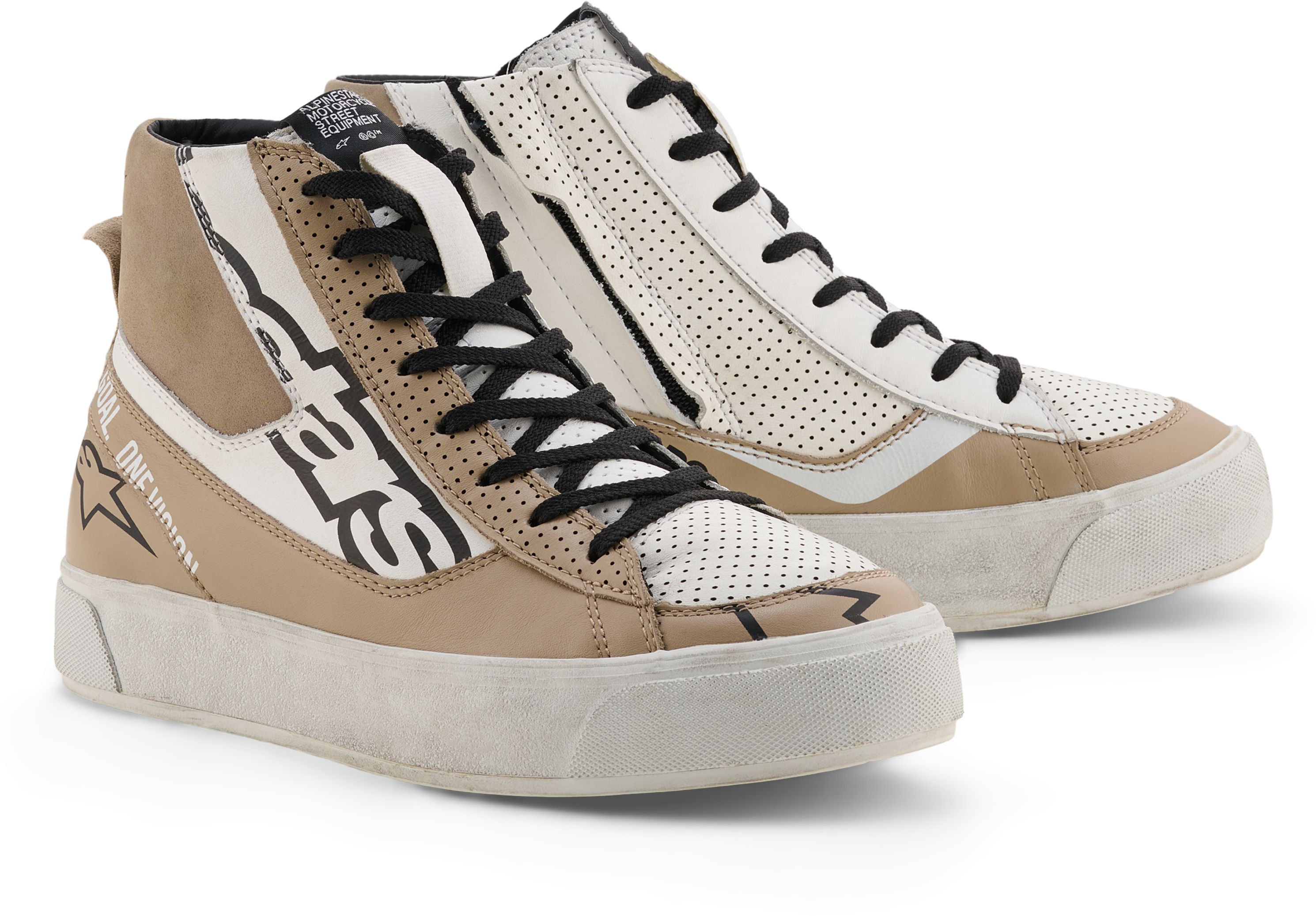 ALPINESTARS Stella Stated Flair Shoes Warm Grijs-Wit
