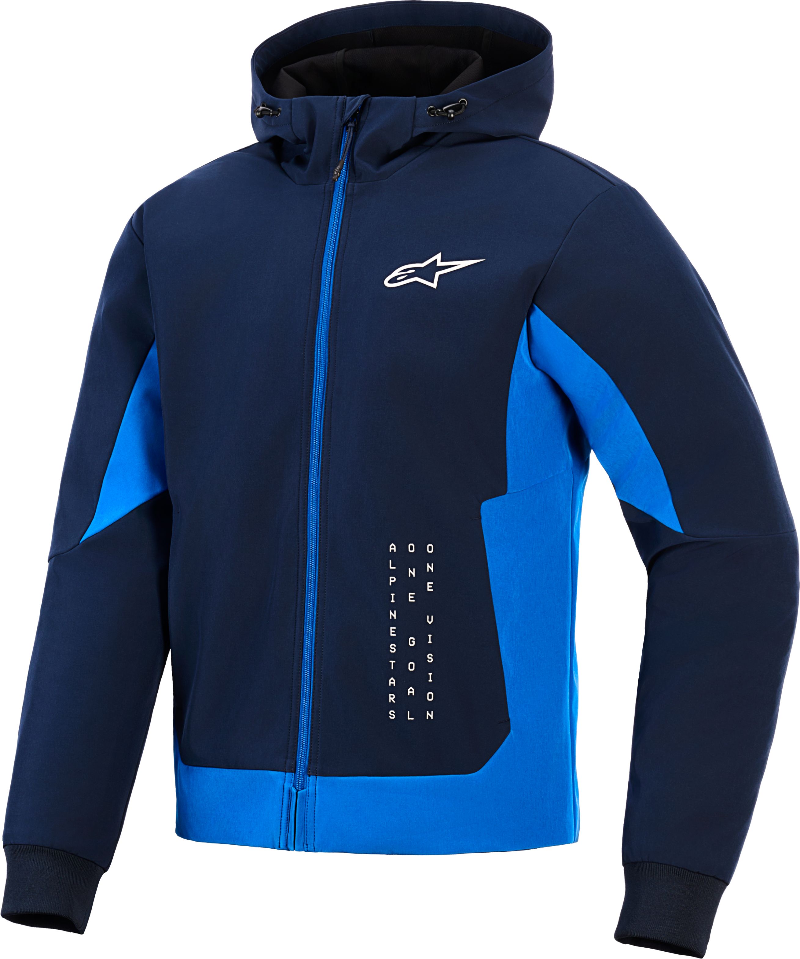 ALPINESTARS Radium Tech Hoodie Night Navy-Royal Blue