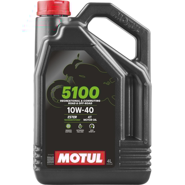 MOTUL 10W-40 semi-synthétique 5100 4 litres