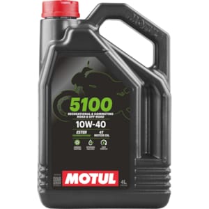 Engine oil 4T MOTUL 10W-40 semi-synthetic 5100 4 litres