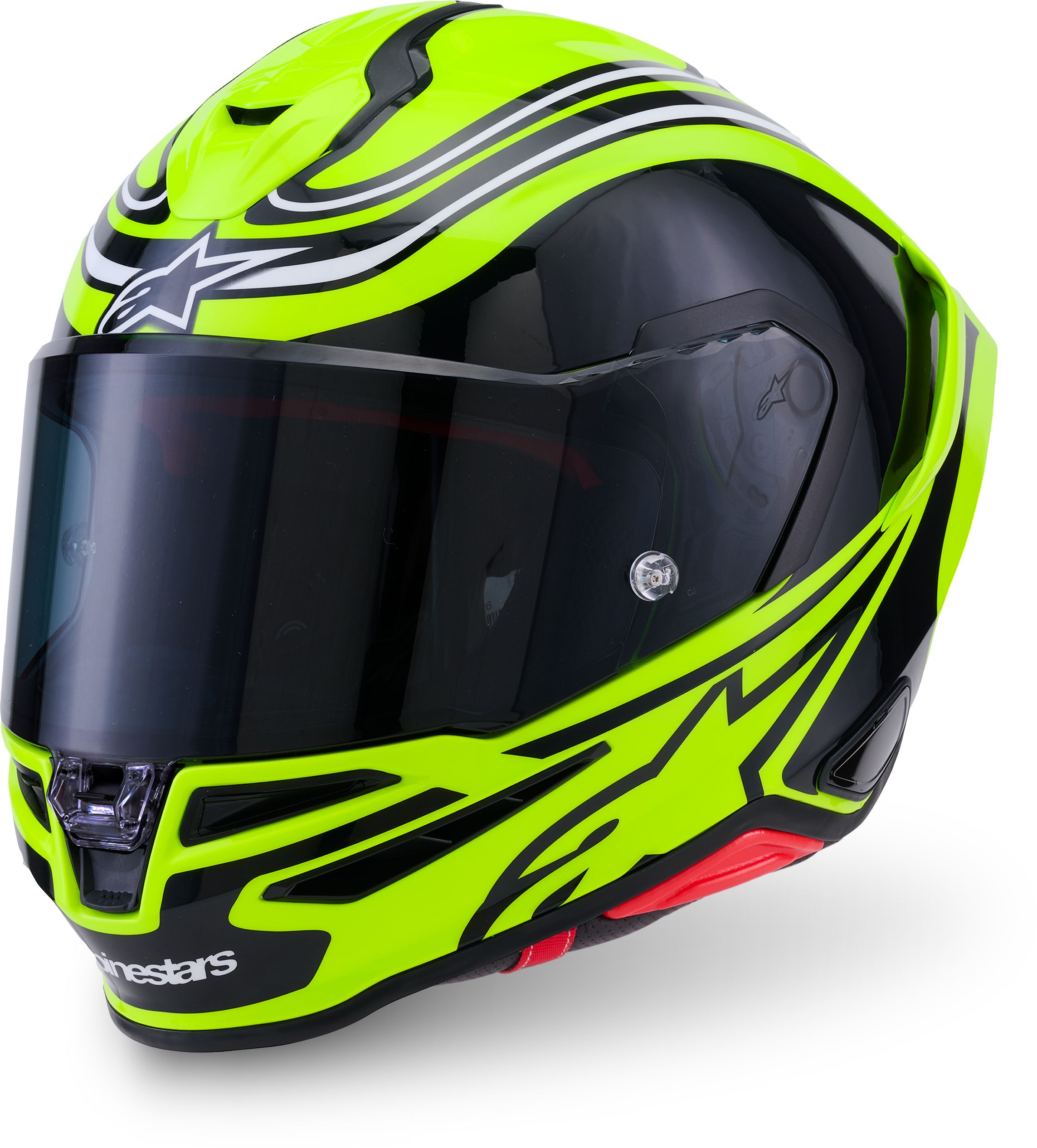 ALPINESTARS S-R7 Zeal Jaune Fluo-Noir-Blanc