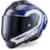 Casque intégral ALPINESTARS Supertech R10 Arius Noir-Blanc-Bleu