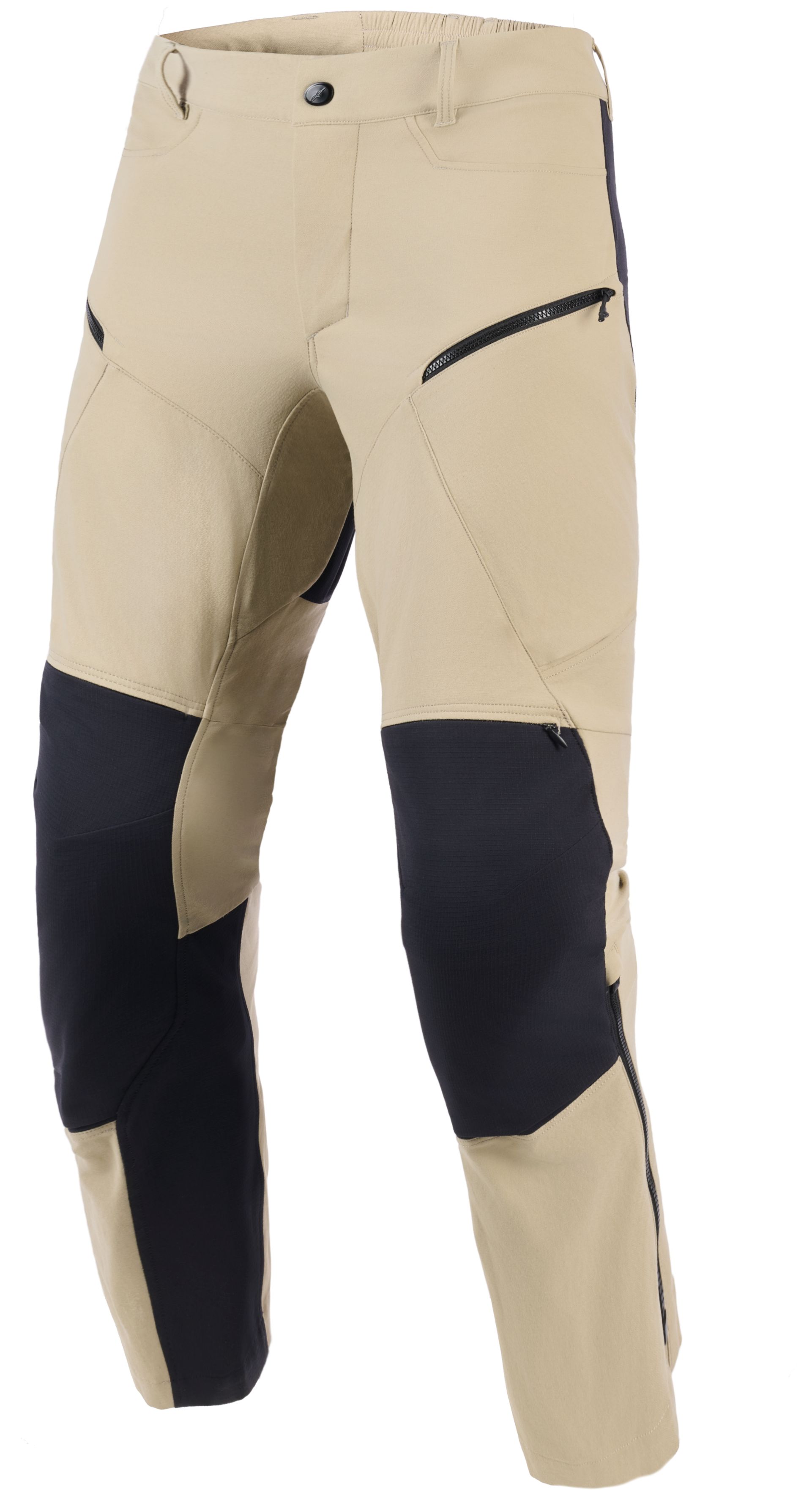 Textiel motorbroek heren ALPINESTARS Explore AST Pants Aluminium-Zwart