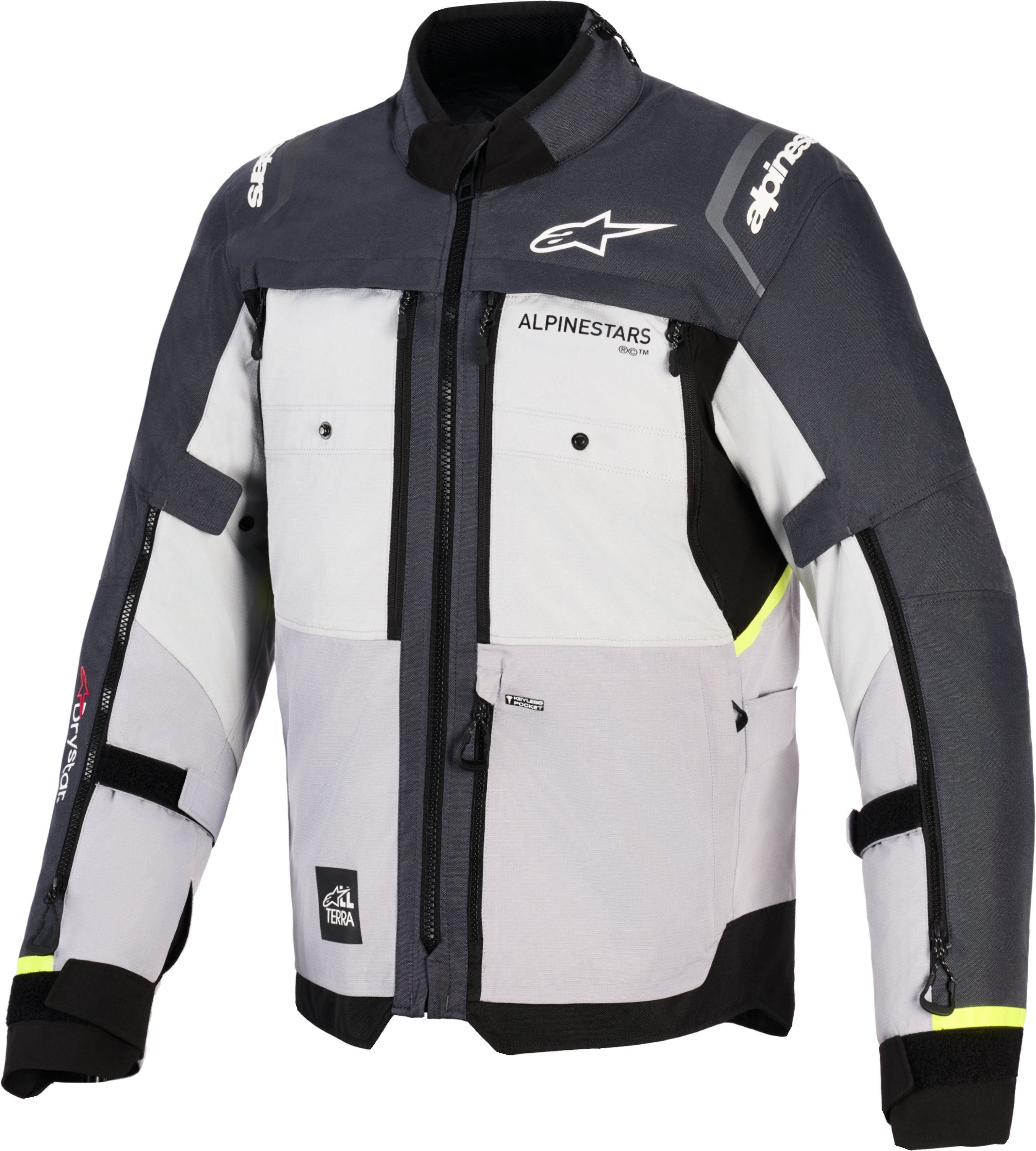 ALPINESTARS Cusco Drystar Jacket Ice Grey-Mid Grey-Deep Grey