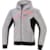 Men's summer motorcycle jacket and hoodie ALPINESTARS Chrome Superairflow Black-Mid Grey-Red Fluo