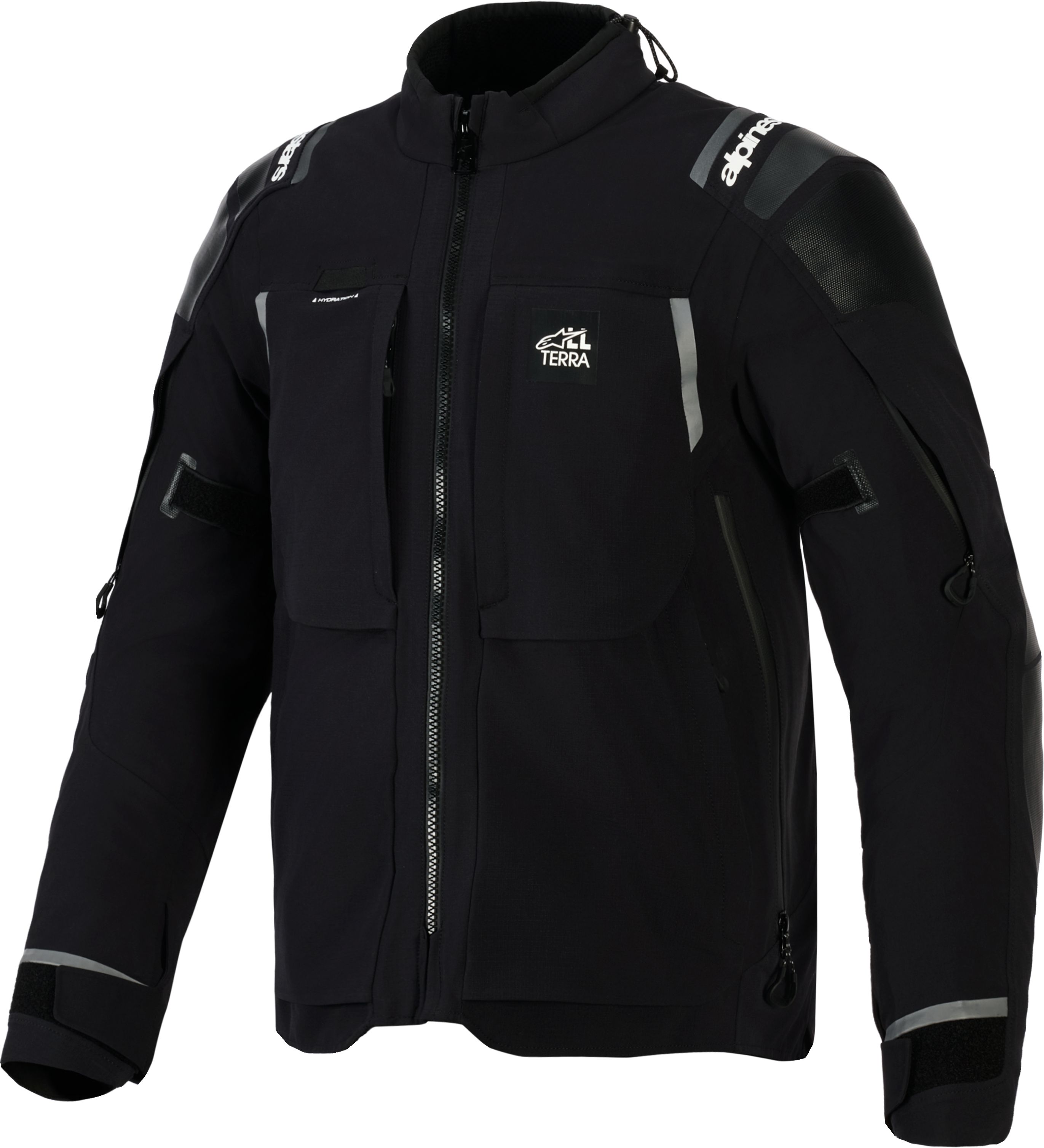 Veste textile hommes ALPINESTARS Andes Pro Drystar XF Jacket Noir-Gris Foncé