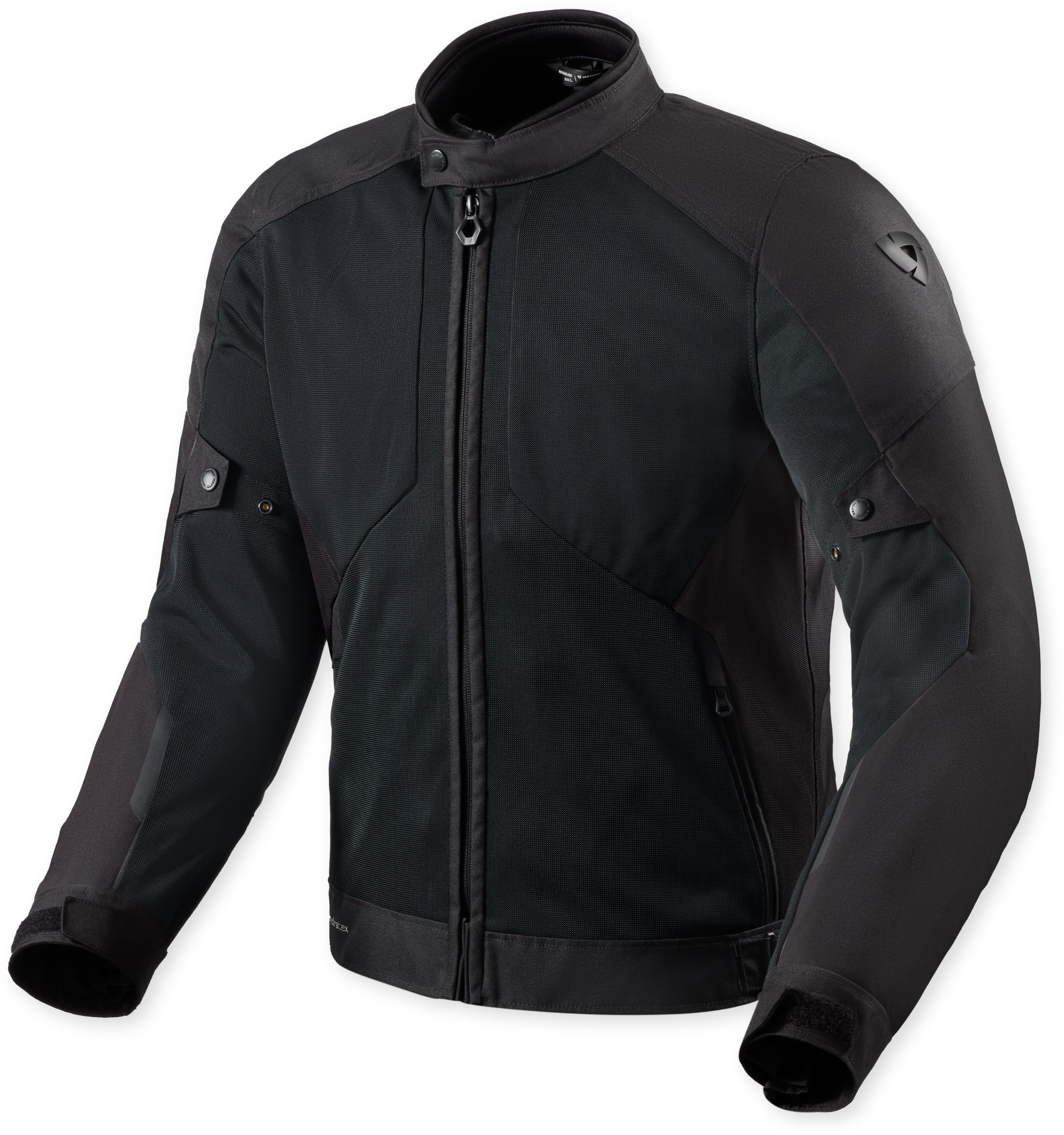 Doorwaai motorjas en hoodie heren REV'IT! Torque 3 H2O Zwart