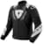 Men's textile motorcycle jacket REV'IT! Hyperspeed 3 H2O Black - White