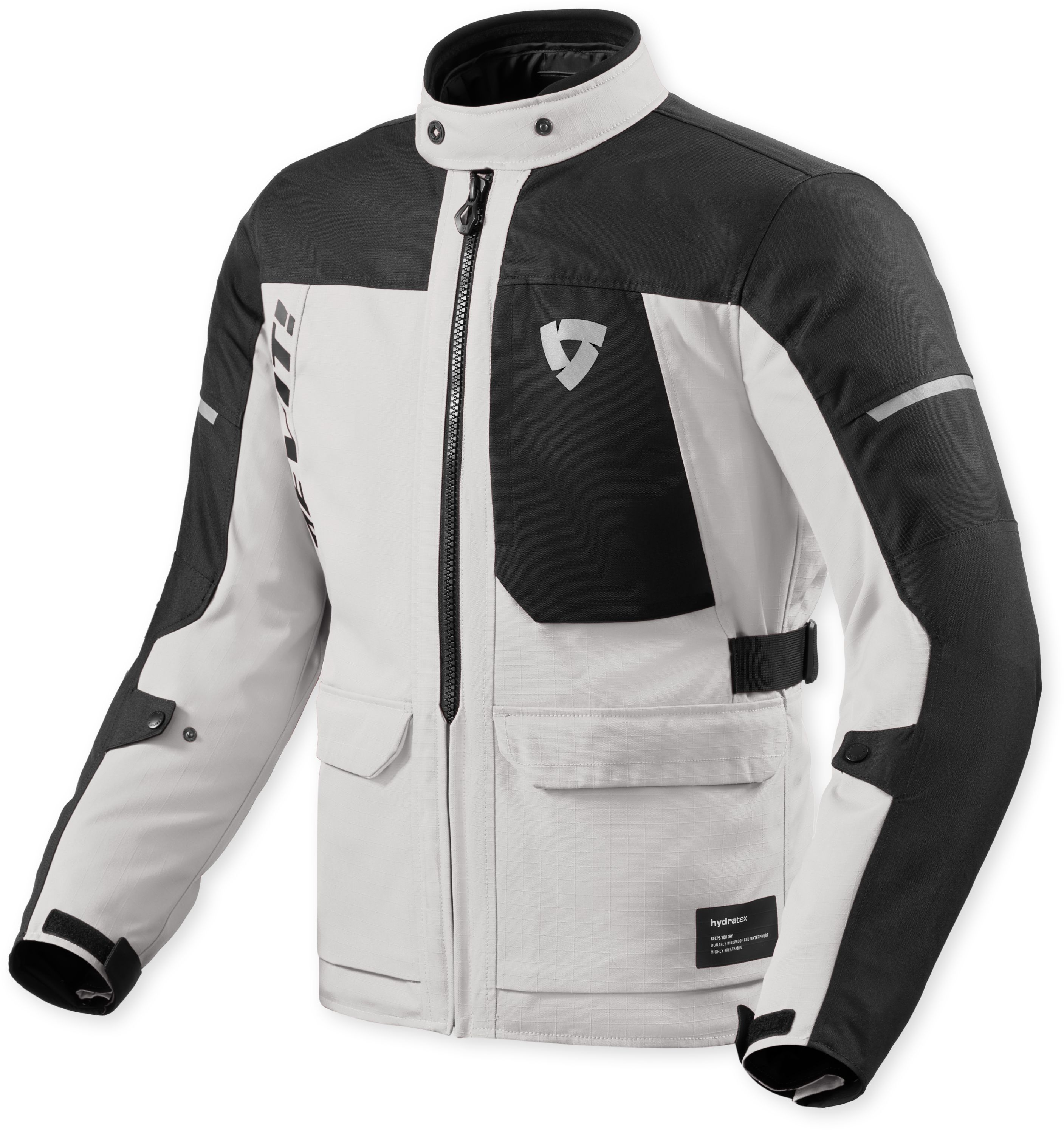 REV'IT! Convergent H2O jacket Argent - Noir