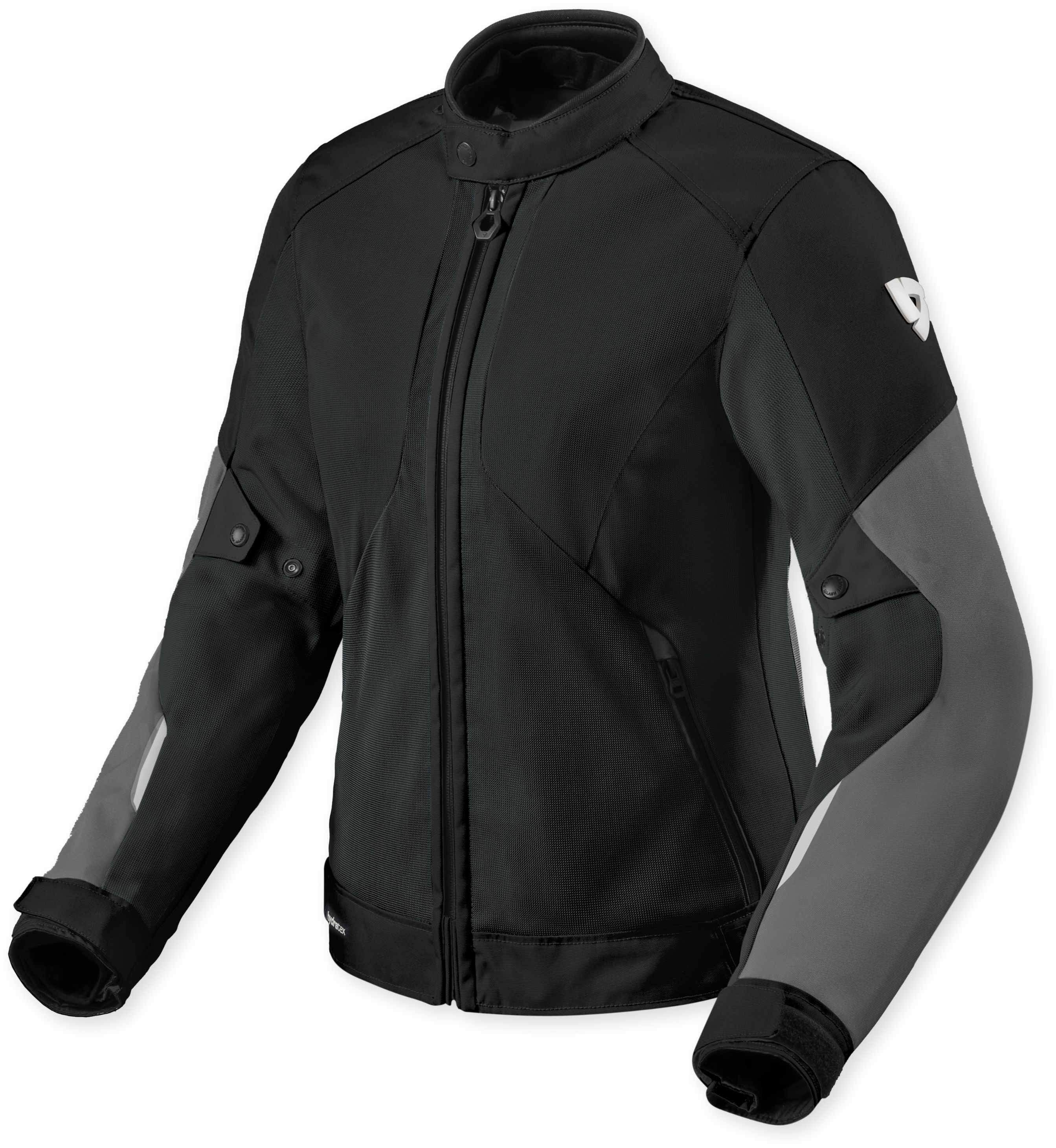 Doorwaai motorjas en hoodie dames REV'IT! Torque 3 H2O Lady Zwart