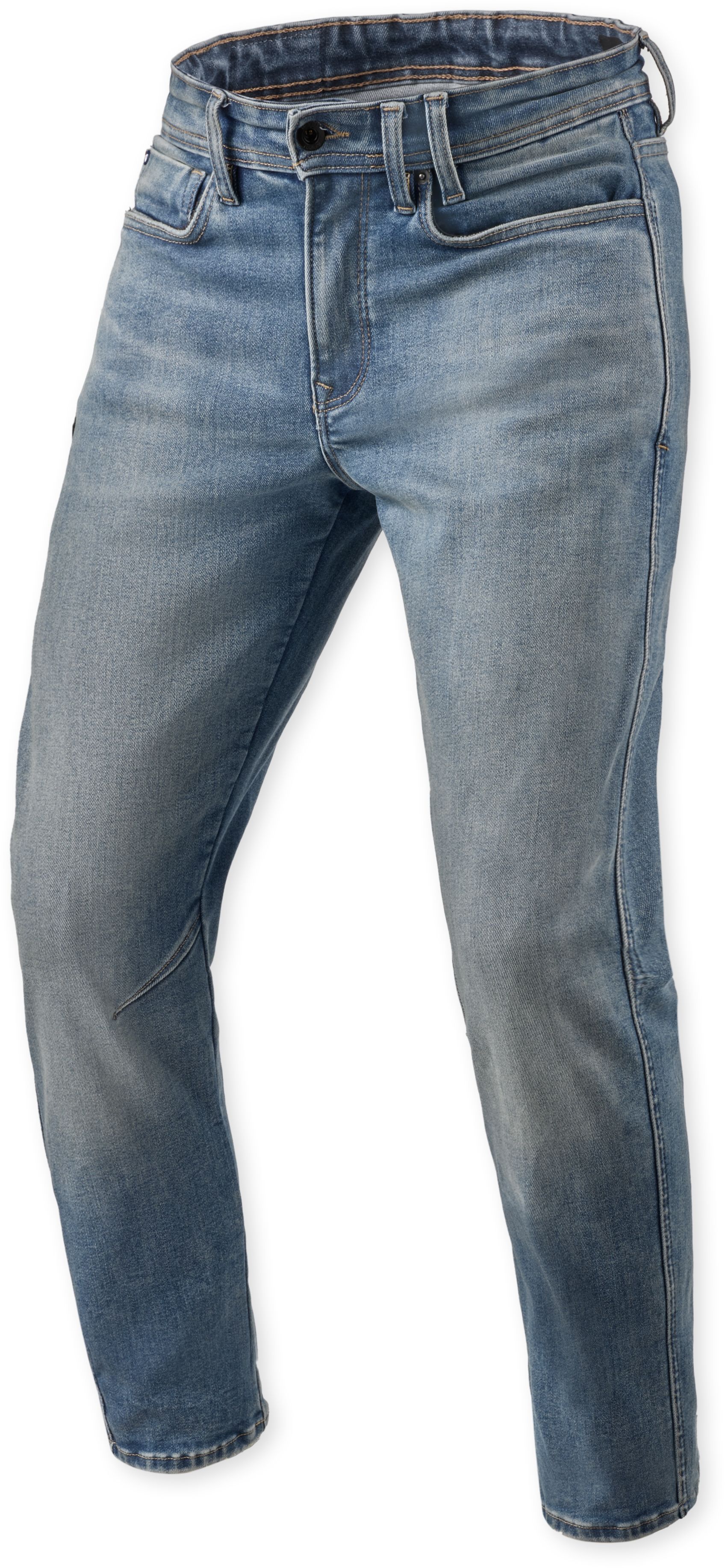 REV'IT! Detroit 3 Tapered Bleu Vintage longueur 32