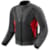 Blouson et hoodie ventilé hommes REV'IT! Airwave 4 Jacket Noir - Rouge