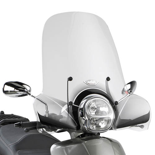 GIVI Windscherm, moto en scooter, 130A excl. montagekit