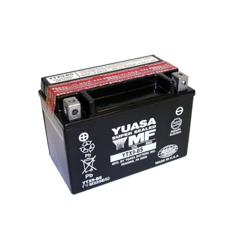 YUASA Onderhoudsvrije batterij, Batterijen moto & scooter, YTX9-BS