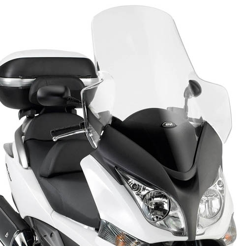 GIVI Windscherm, moto en scooter, D318ST Verhoogd transparant