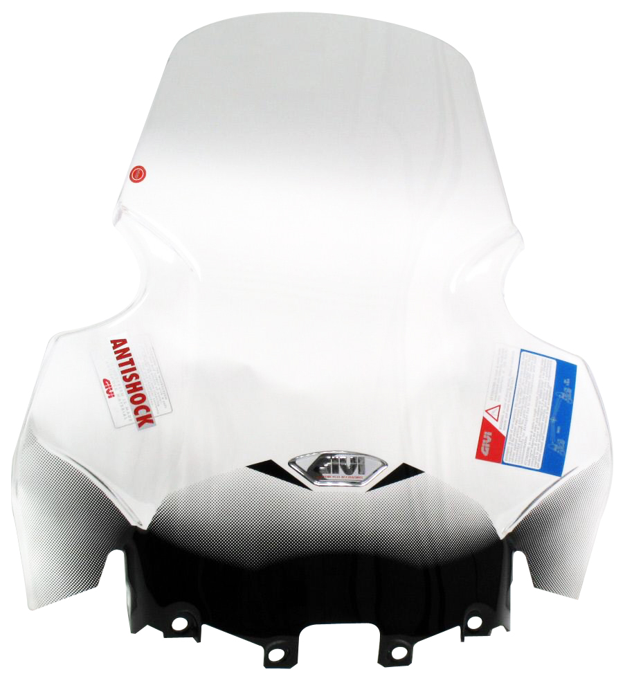 GIVI Windscherm, moto en scooter, D651ST Verhoogd transparant