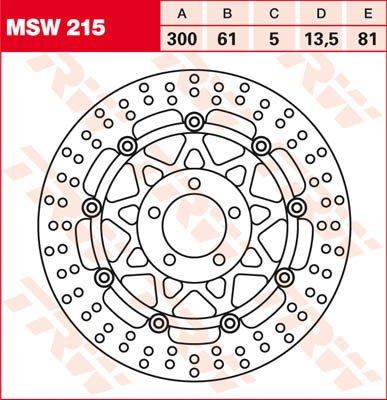 Trw Disque De Frein Msw215 - Image 3