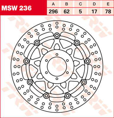 Trw Disque De Frein Msw236, 1 Pièce - Image 3