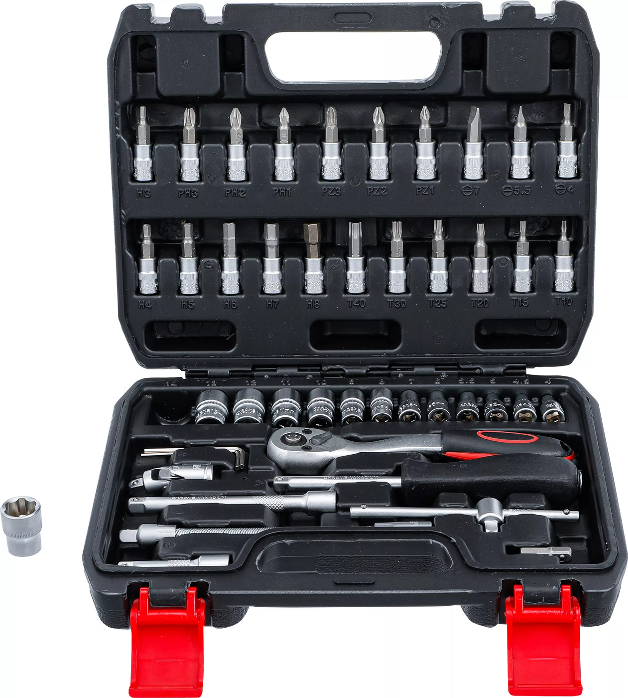 BGS TECHNIC - Coffret de douilles et accessoires - 46 pièces - 2142 - Image 4