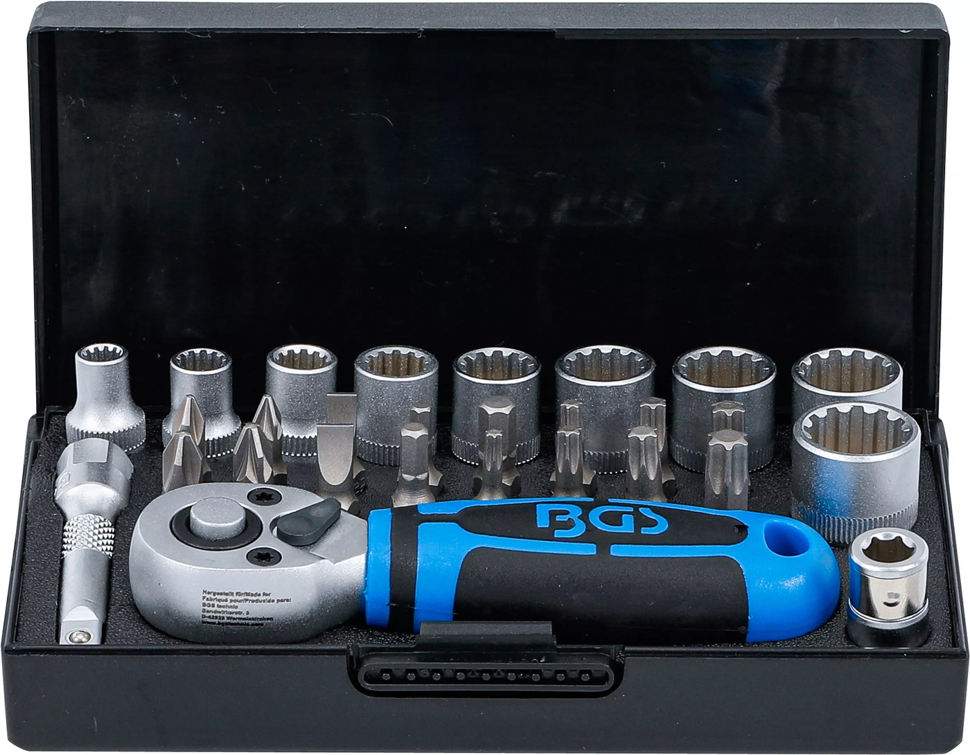 Non Communiqué Coffret De Douilles Bgs Technic - 6,3 Mm - 28 Pcs - 2143 - Image 4