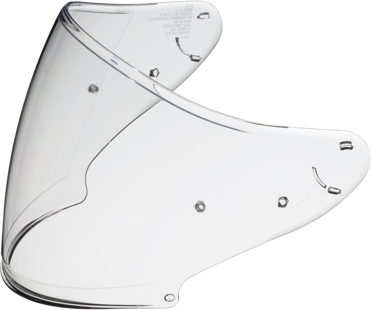 SHOEI Vizier CJ-2, Vizieren, Helder (Pinlock voorbereid)