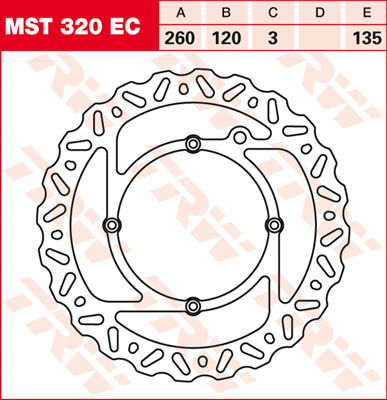Trw Disque De Frein Mst320ec - Image 3