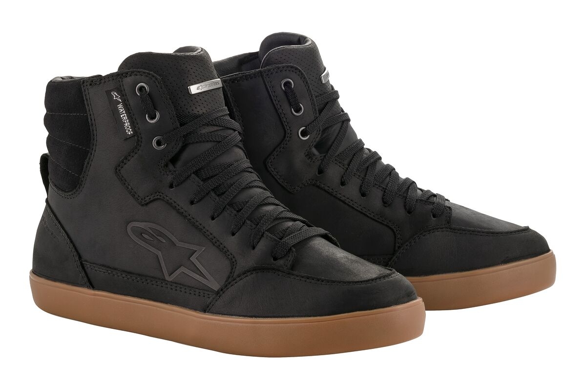 ALPINESTARS J-6 Waterproof Shoes, Men's motorcycle, Black-Brown