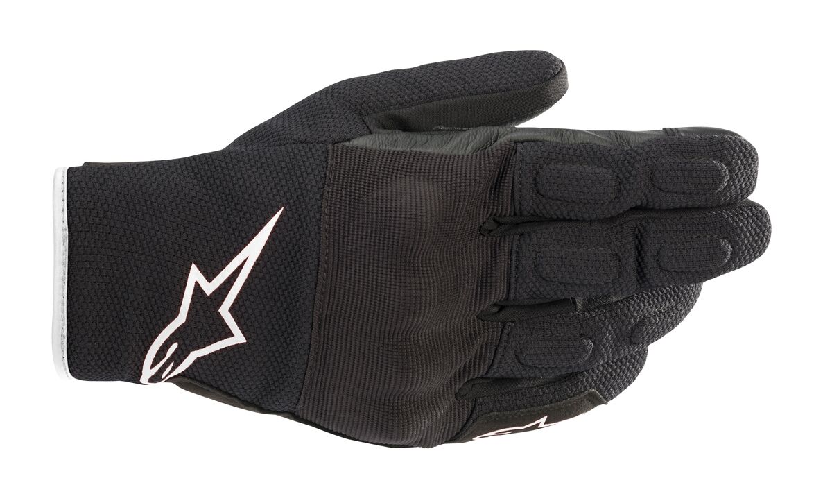 Gants cuir/textile Alpinestars S-Max Drystar noir/blanc- 2XL - Image 3