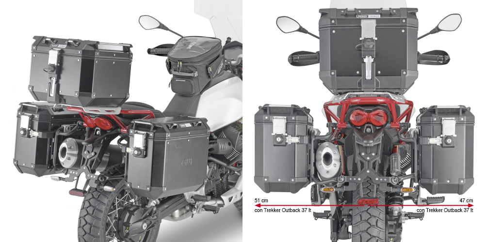 GIVI PLOR_CAM Zijkofferhouders, Motorspecifieke bagage, PLOR8203CAM
