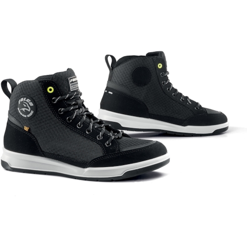 GIANNI FALCO Airforce, Men's motorcycle shoes, Black