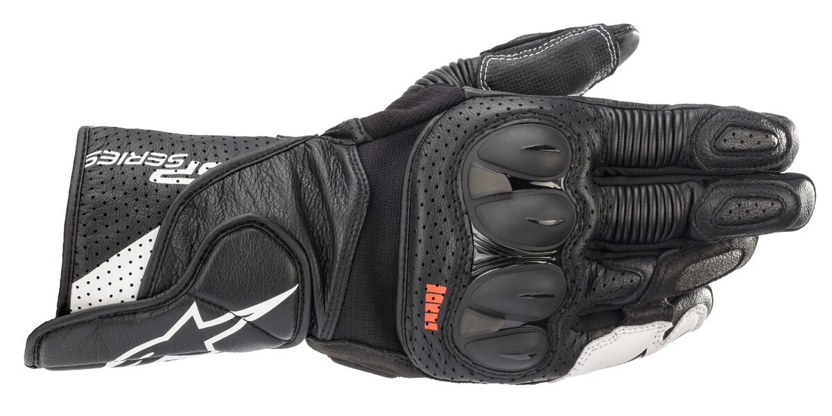 ALPINESTARS SP-2 V3, Race motorhandschoenen, Zwart-Wit