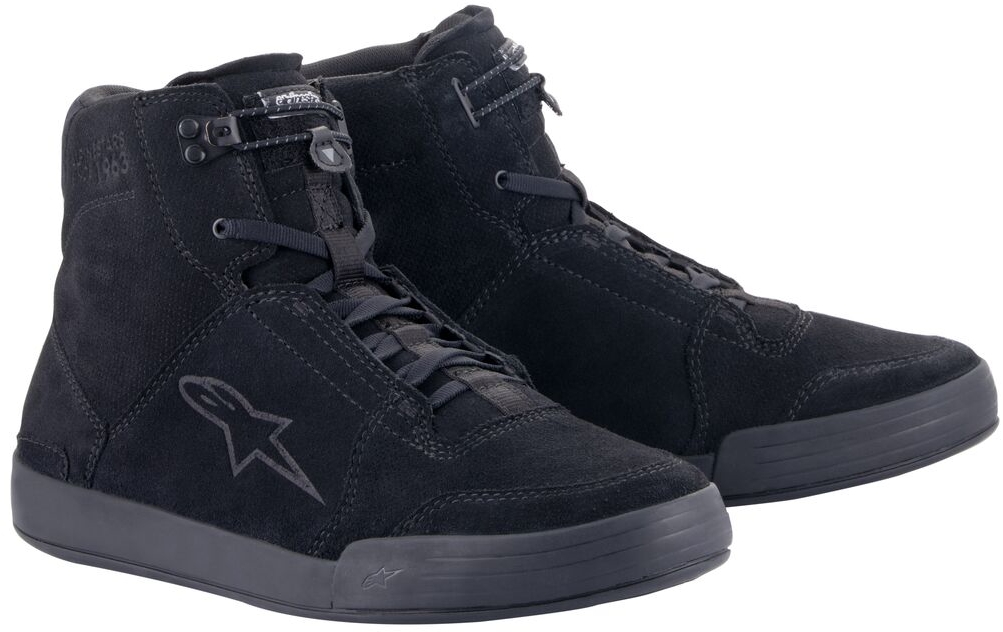 ALPINESTARS Chrome Shoes, Men's motorcycle, Black-Black