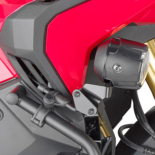 GIVI Kit de montage pour spotlights S310, S322 ou S312, Supports anti-brouillard et projecteurs moto, LS1188O