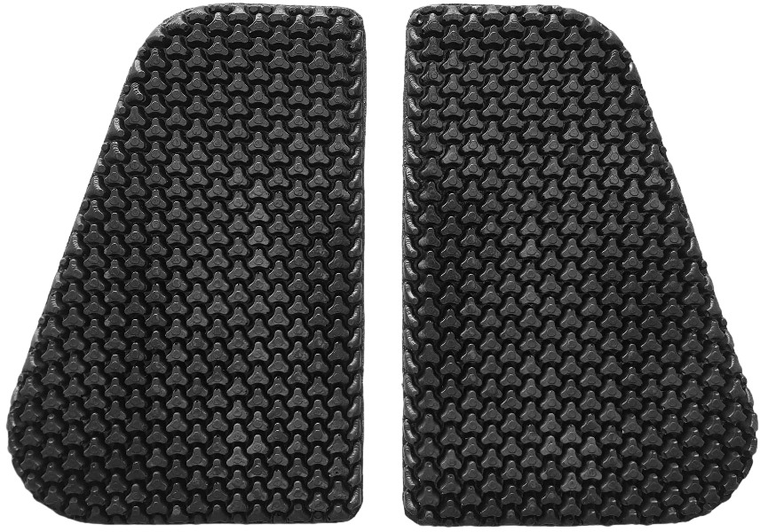 SAS-TEC Borstprotectorset SC-1/CP7, Losse protectoren voor in motorkleding, Tripleflex