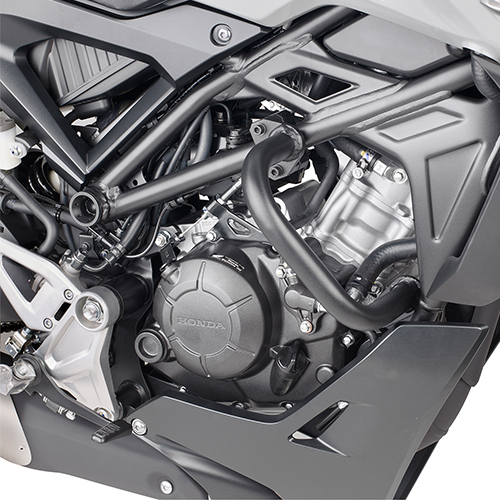 GIVI Pare-carter, Crash bars pour la moto, TN1199 Acier revêtu de poudre noire bas