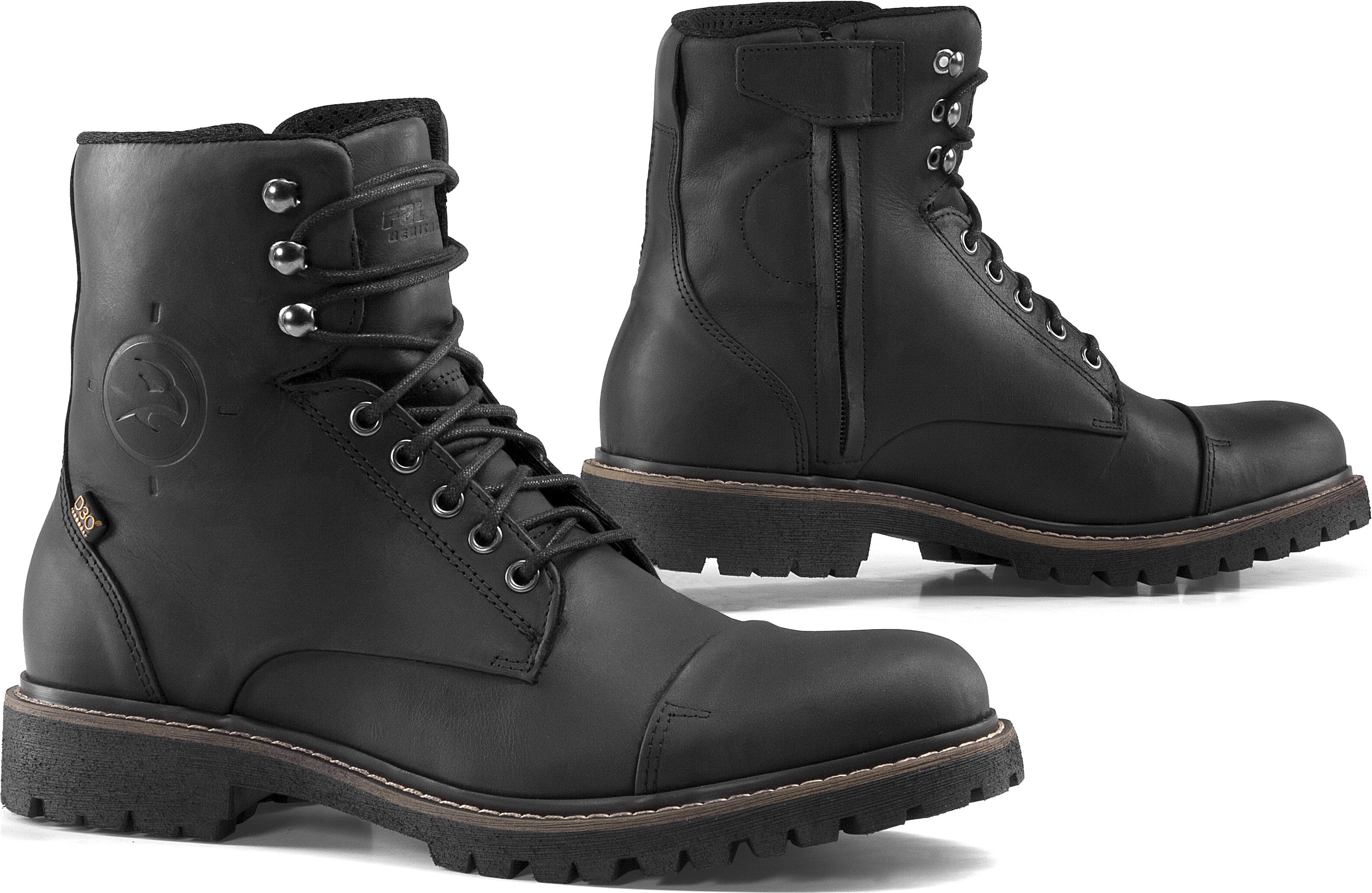 GIANNI FALCO Gordon 2, Motorschoenen heren, Zwart